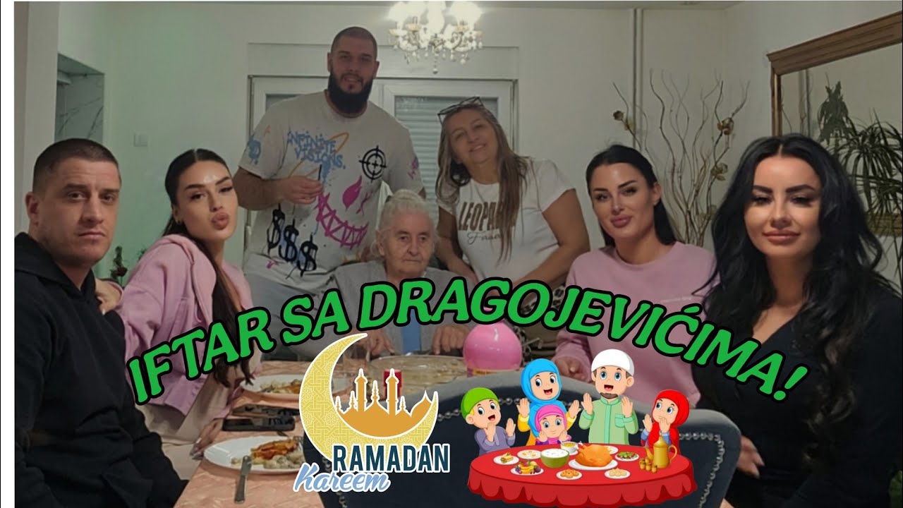 Iftar sa PORODICOM! Dragojevici se okupili za RAMAZAN. 