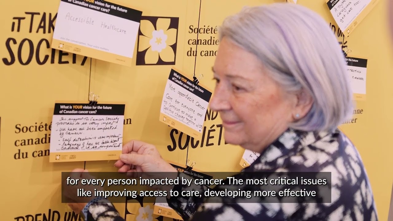 It takes a society to take on cancer