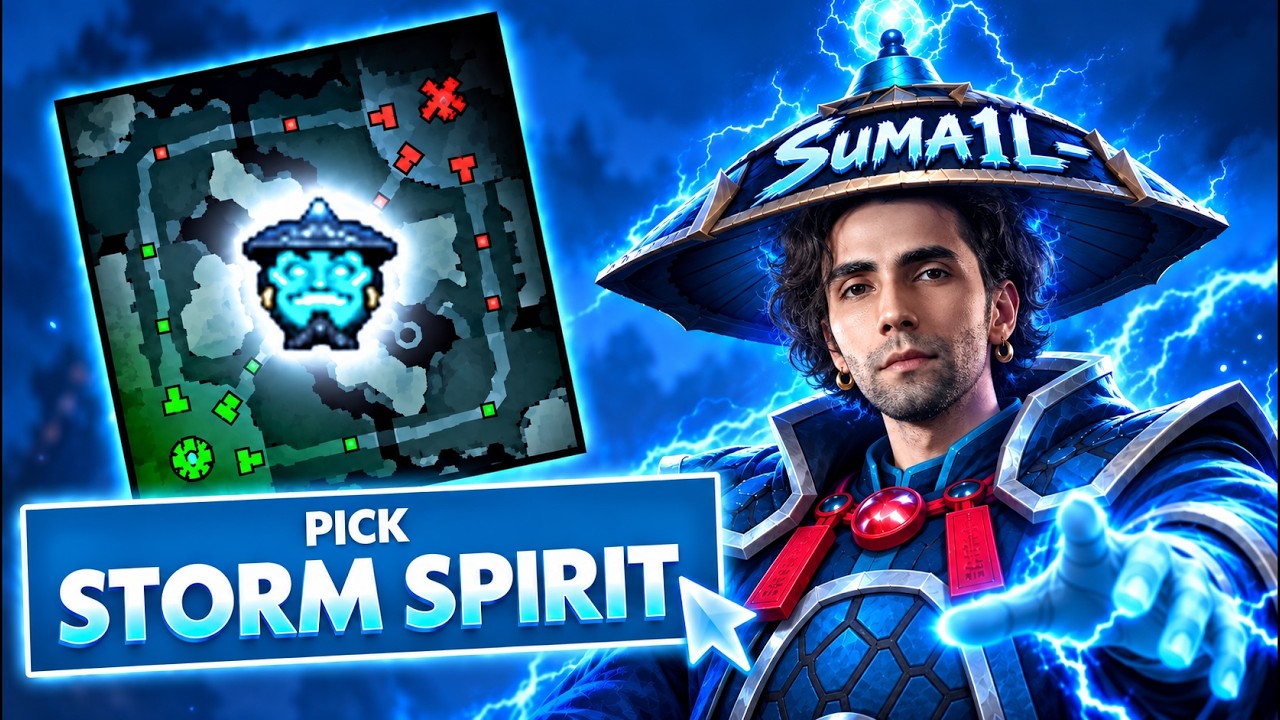 SumaiL Makes Storm Spirit Look BROKEN | Blast Slam VIII