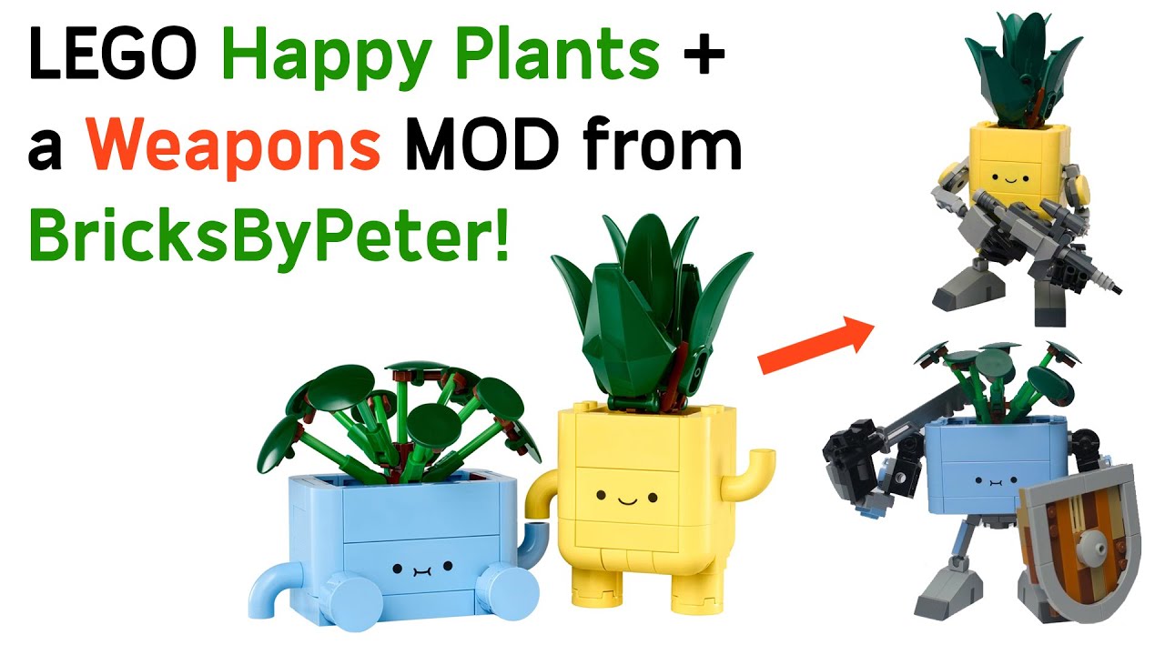 Episode 134: LEGO Happy Plants + MOCs by BricksByPeter