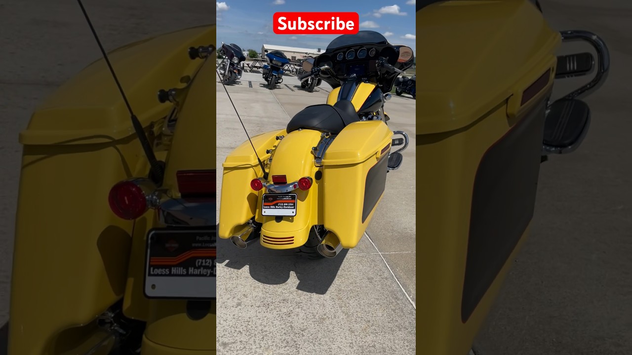 2023 Harley-Davidson Industrial Yellow/Black Street Glide Special