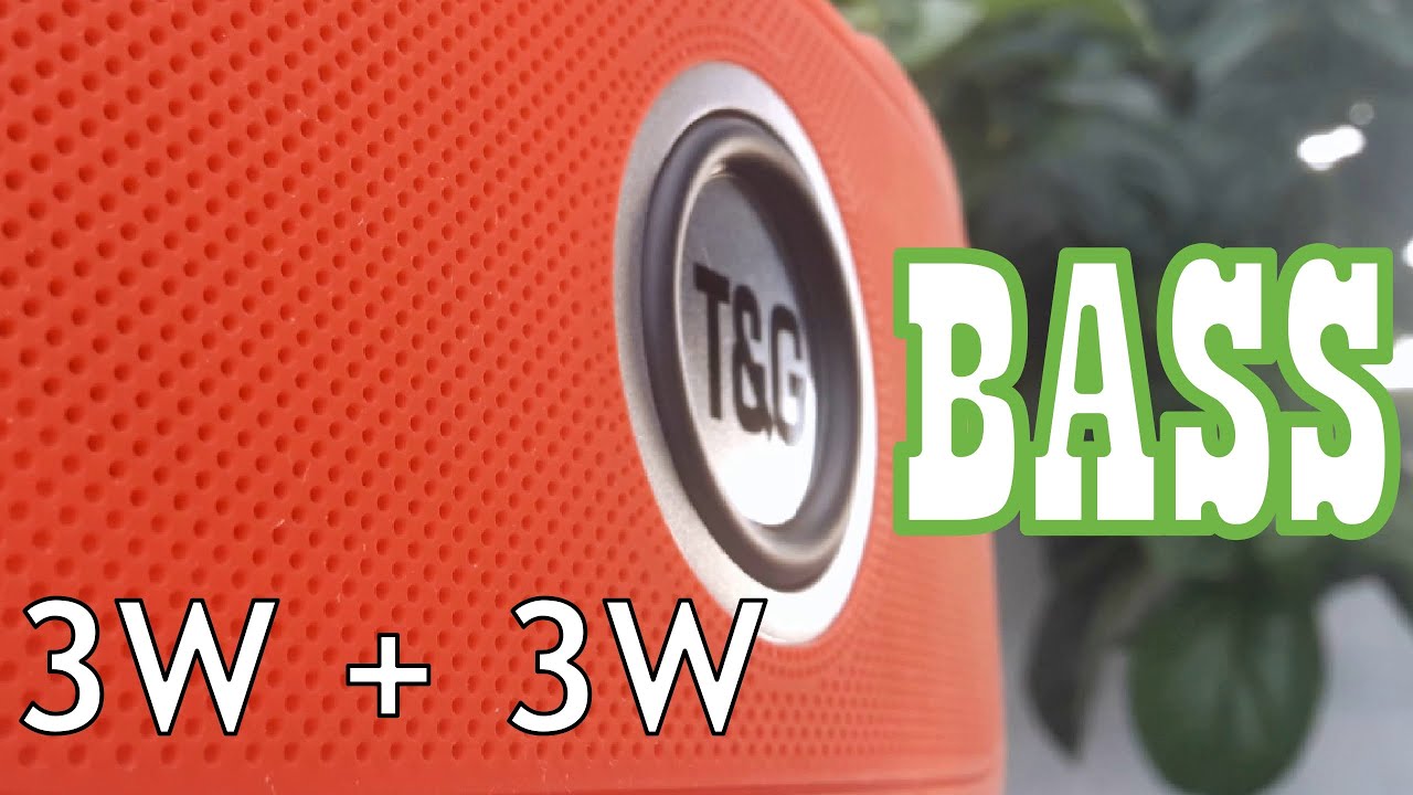 TG515 Passive Radiator moves like JBL  | T&G TWS 95dB Speakers