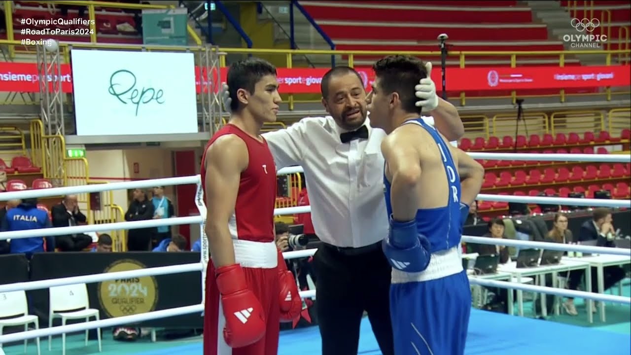 Asadkhuja Muydinkhujaev (UZB) vs. Zeyad Eashash (JOR) World Olympic Qualifiers 2024 QF's (71kg)