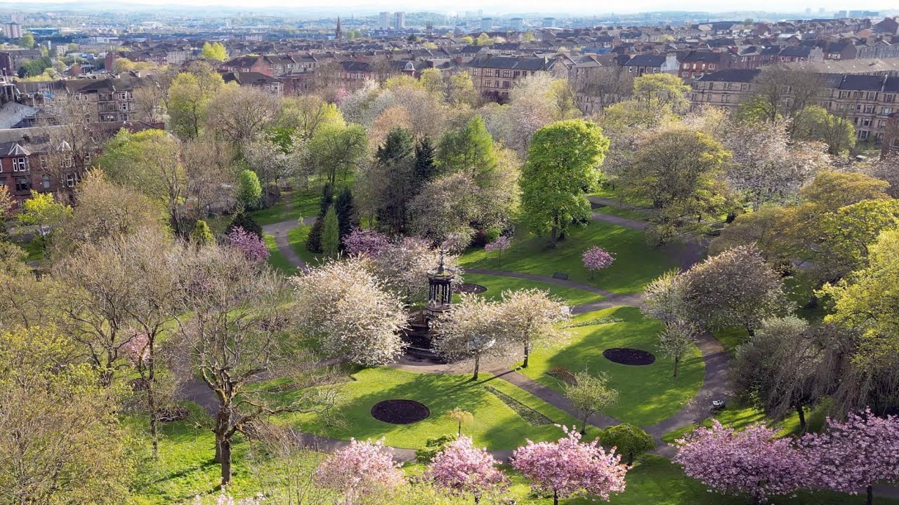 Alexandra Park - Dennistoun - Glasgow - April 2024