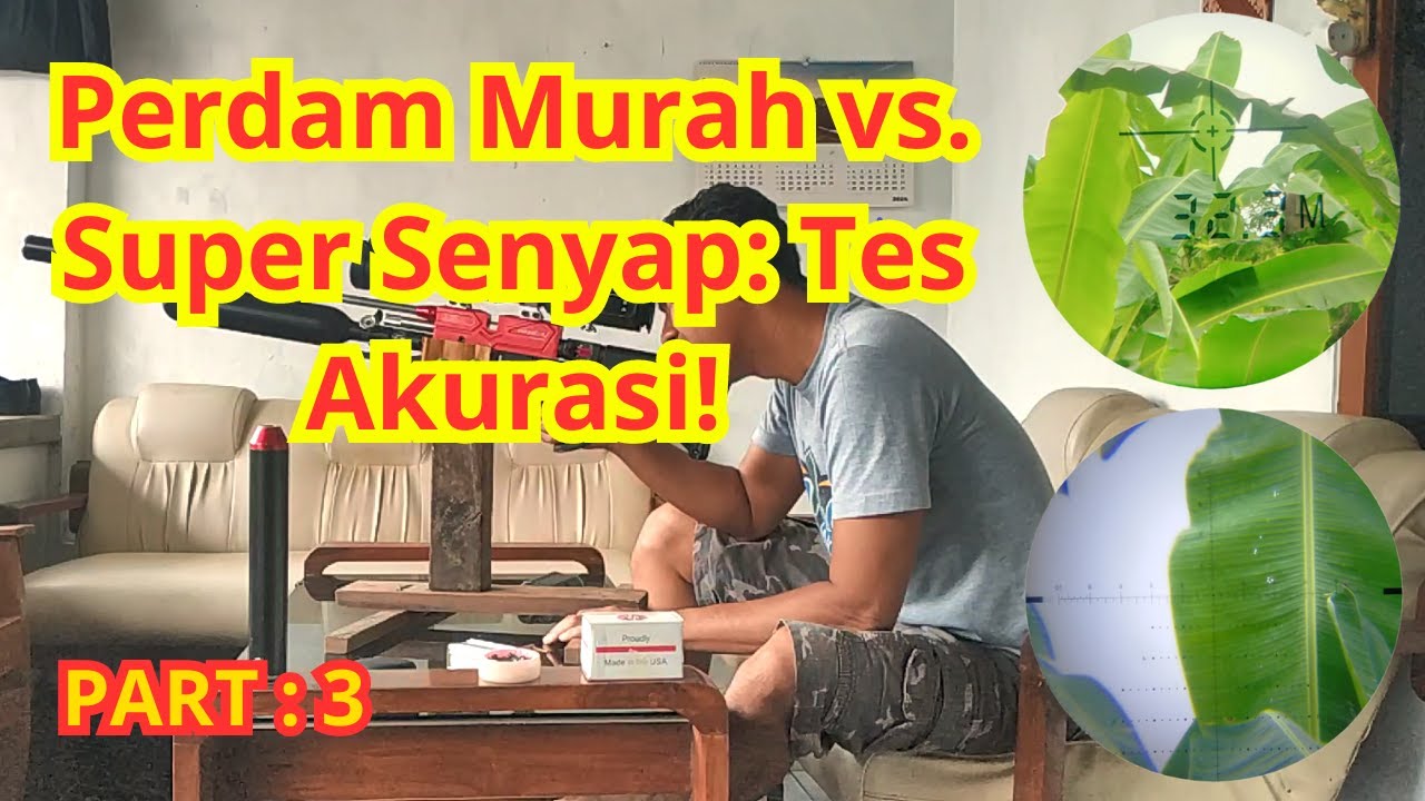 Tes Akurasi : Apakah Peredam Super Senyap Mempengaruhi Akurasi! Mana yang Terbaik?