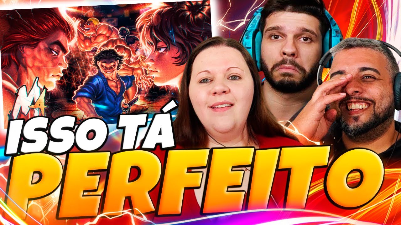 M4rkim - Os Cinco Mais Fortes (Baki the Grappler) | FAMILY REACTS