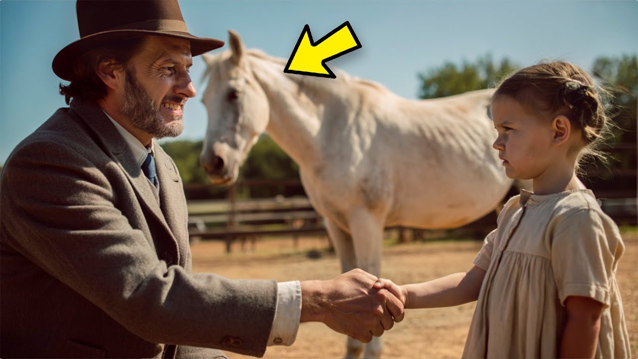 HOMEM RICO DOOU seu PIOR CAVALO para uma MENINA POBRE, mas ELE se ARREPENDEU para SEMPRE…