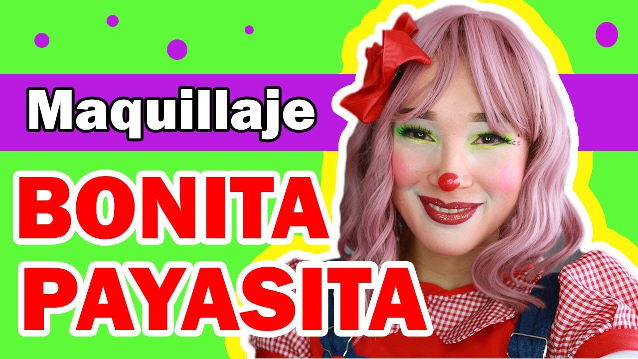 MAQUILLAJE DE PAYASITA TIERNA Y BONITA/ Paso a paso / Yessi tu amiga