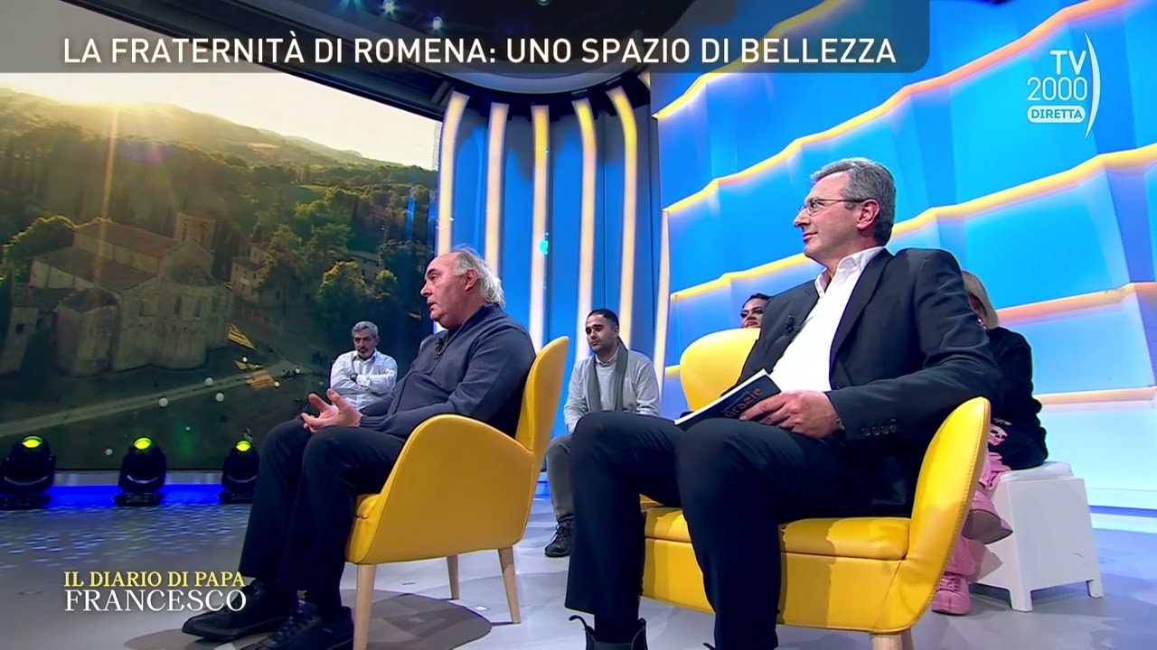 Il Diario di Papa Francesco (Tv2000), 23/11/2023 - La Fraternità di Romena, uno spazio di bellezza