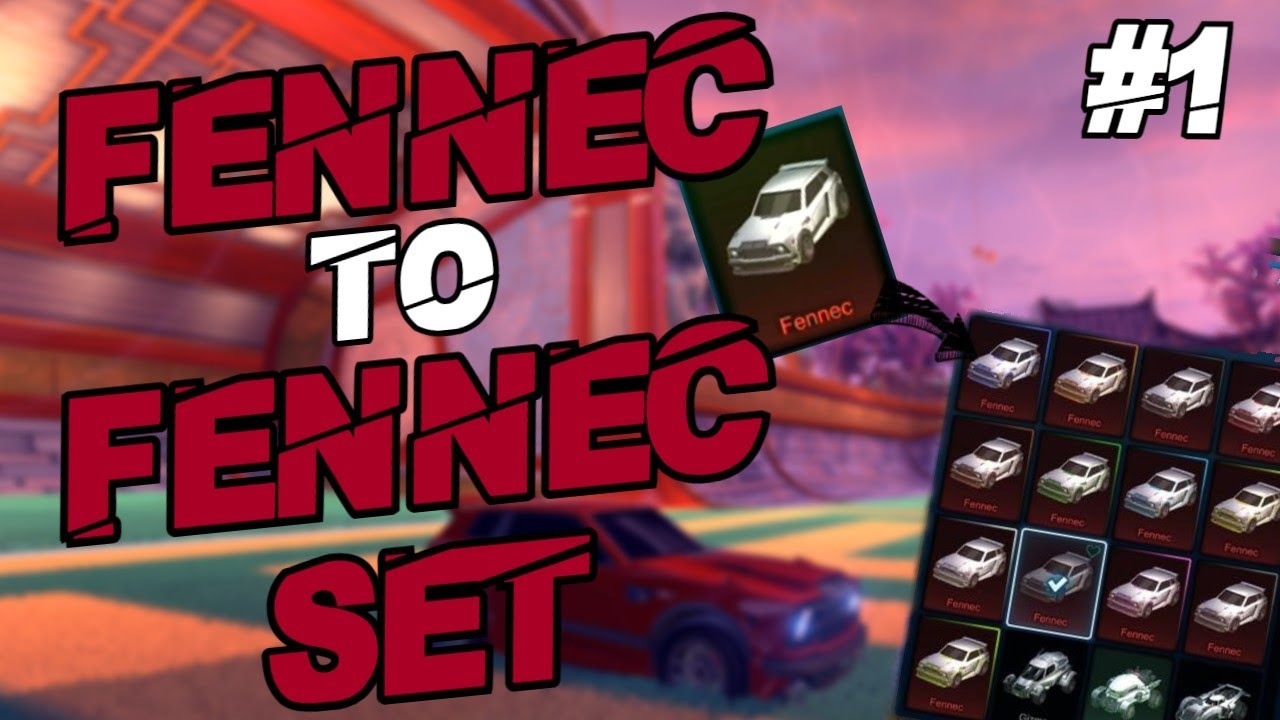 *TRADING FROM FENNEC TO FENNEC SET* | Part 1 (Rocket League Trading)