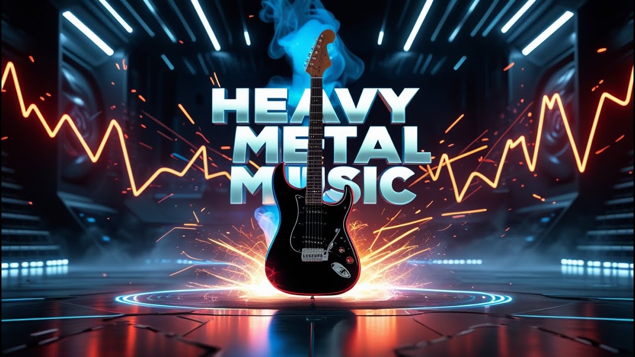 🎧 Heavy Metal Music for Focus and Concentration | Intense Energy for Work & Study 🔥