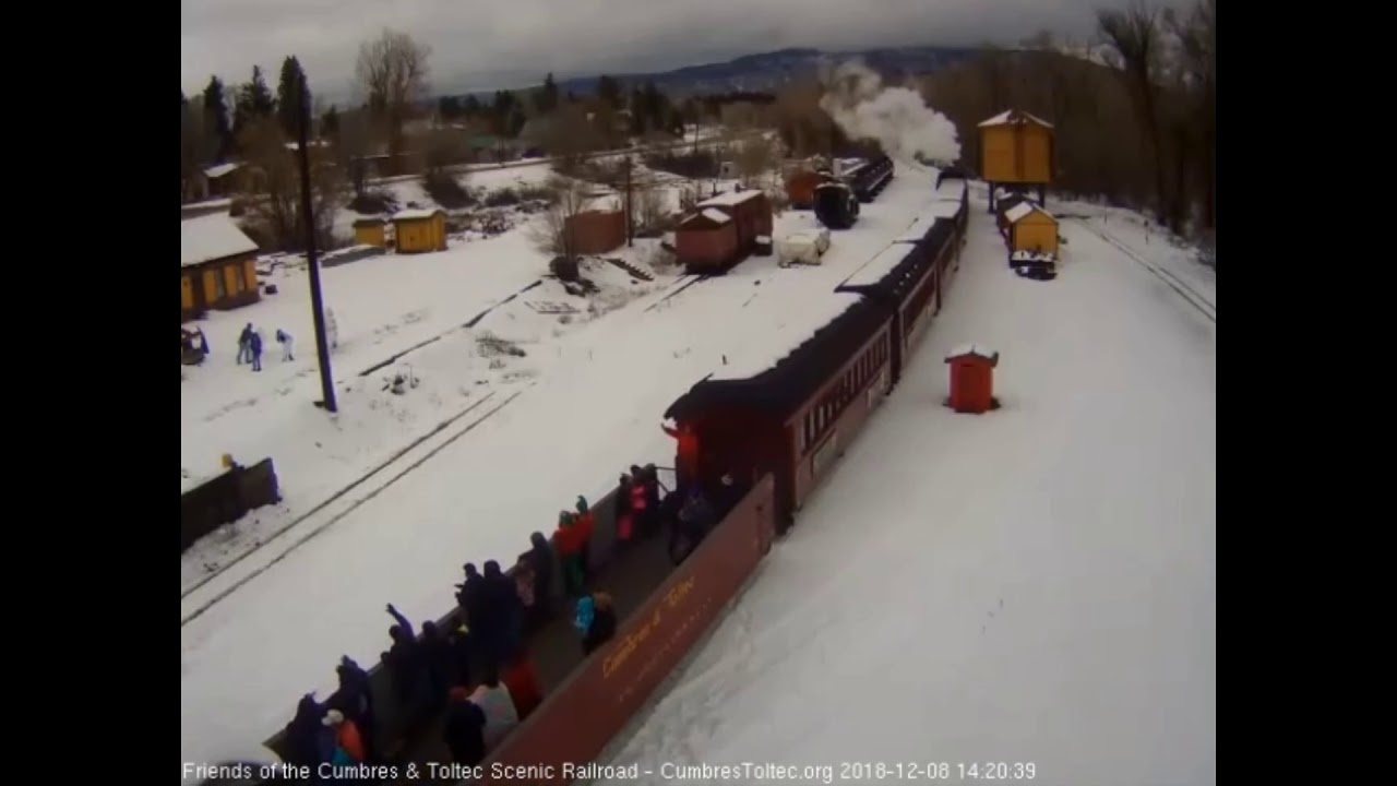 12/8/2018 Cumbres and Toltec  Christmas Trains Saturday train 3