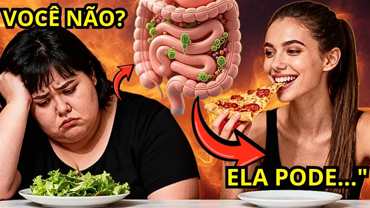 Como a MICROBIOTA INTESTINAL Decide se Você EMAGRECE OU NÃO!