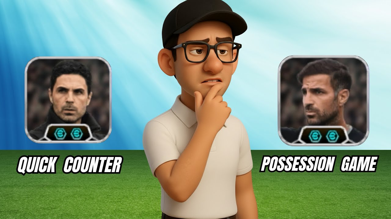 Possession vs Quick Counter 🔥 | eFootball 2026 | Strikerz efootball 