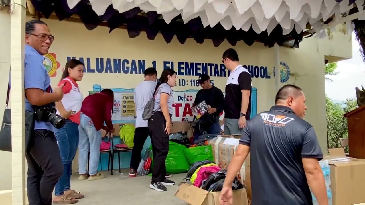 Outreach Program 2026- Cebu, Philippines Back Pack Distribution 