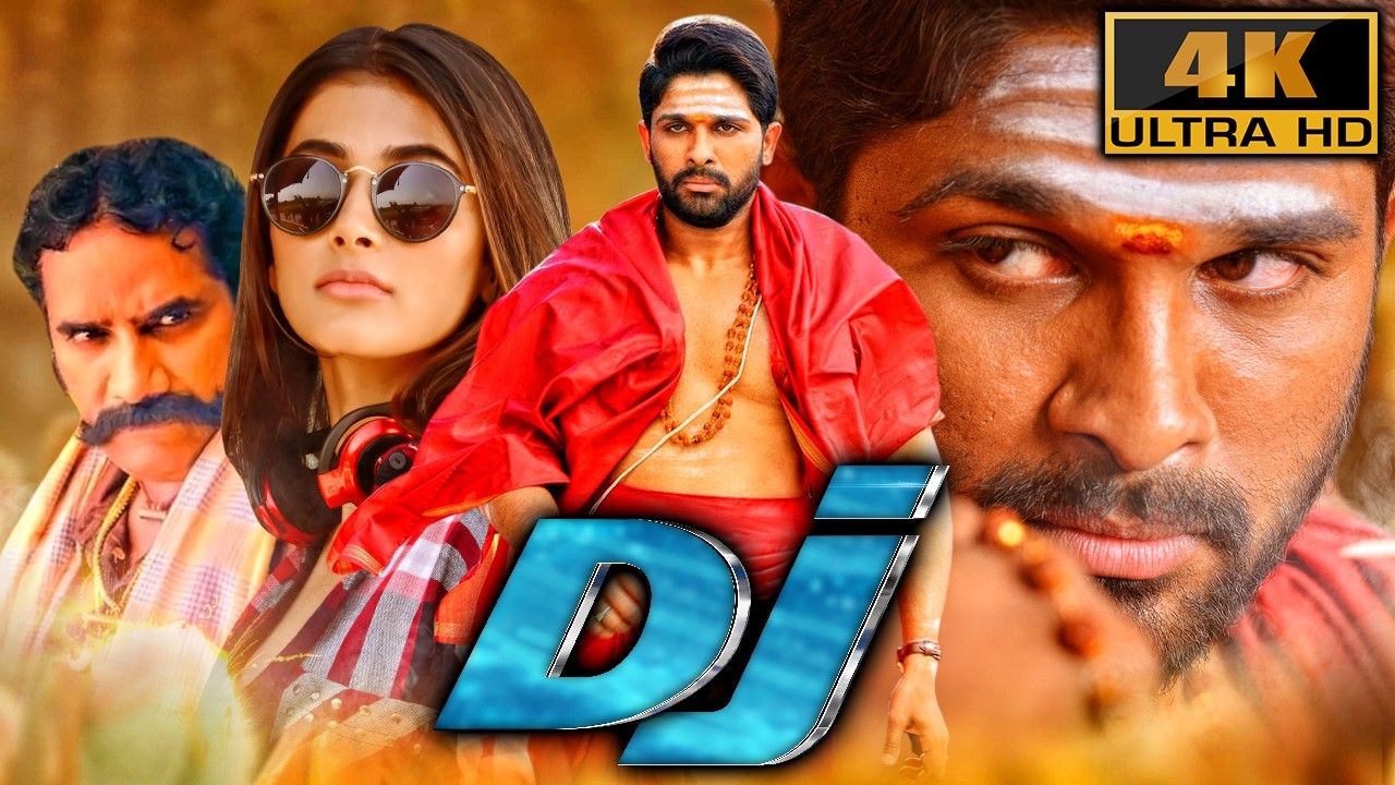 DJ (4K ULTRA HD) South Action Hindi Dubbed Movie | Allu Arjun, Pooja Hegde
