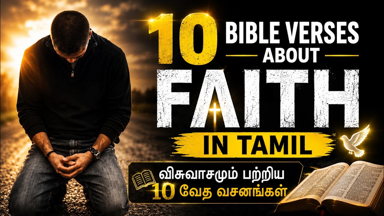 10 Bible Verses About Faith ( விசுவாசம் ) in Tamil