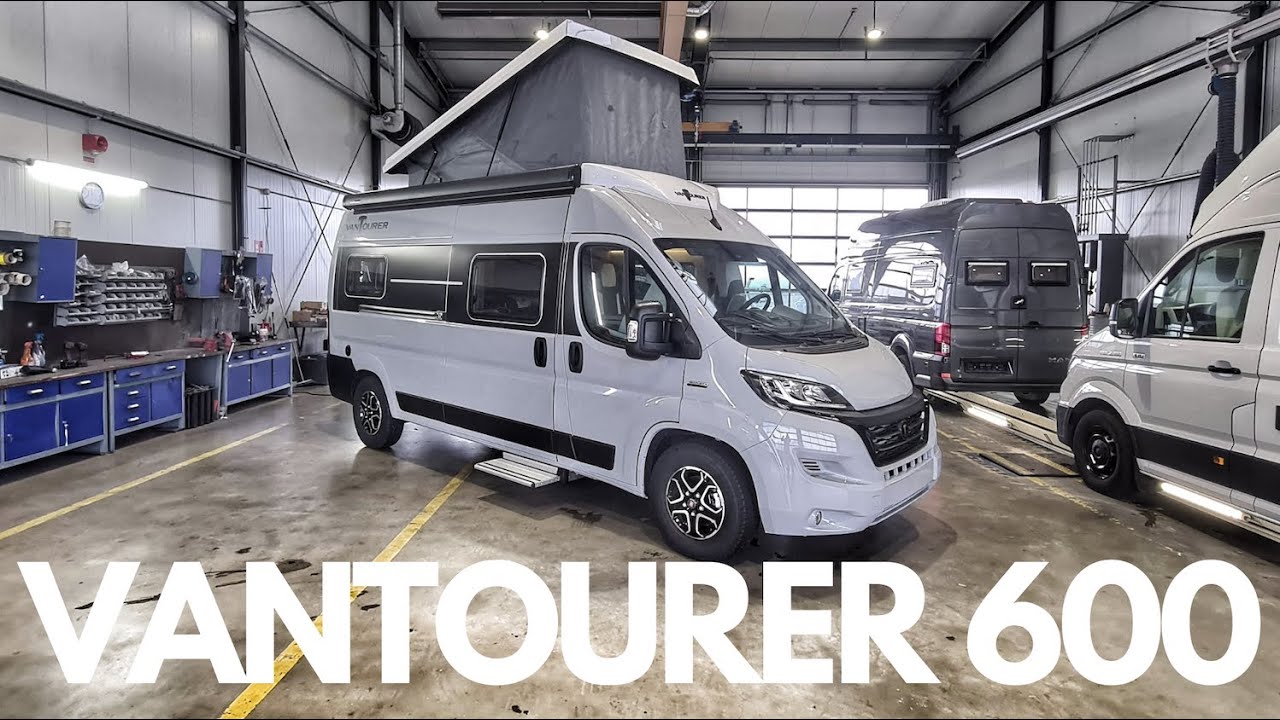 VanTourer 600D - MJ 2022 - Querbett und Schlafdach - Fiat Ducato Serie 8