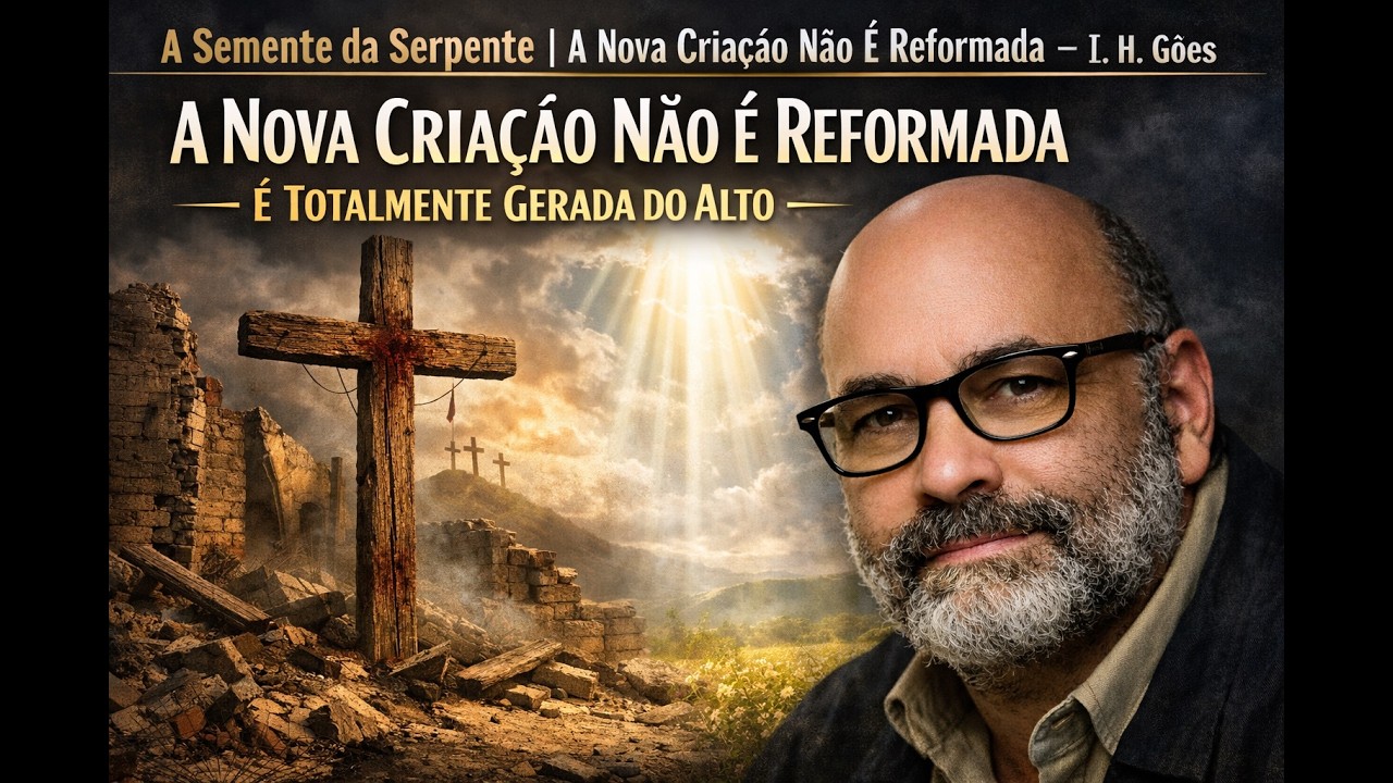 A Semente da Serpente | A Nova Criação Não É Reformada — É Totalmente Gerada do Alto | L. H. Góes