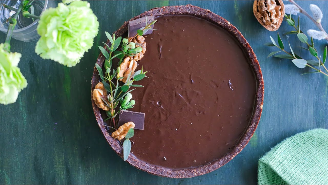 TARTĂ DE POST CU CIOCOLATĂ I Valerie's Food
