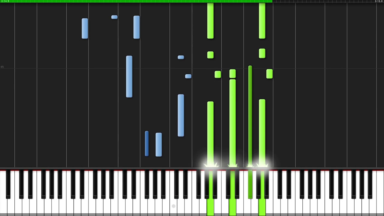 May it Be - The Lord of the Rings [Piano Tutorial] (Synthesia) // Wouter van Wijhe