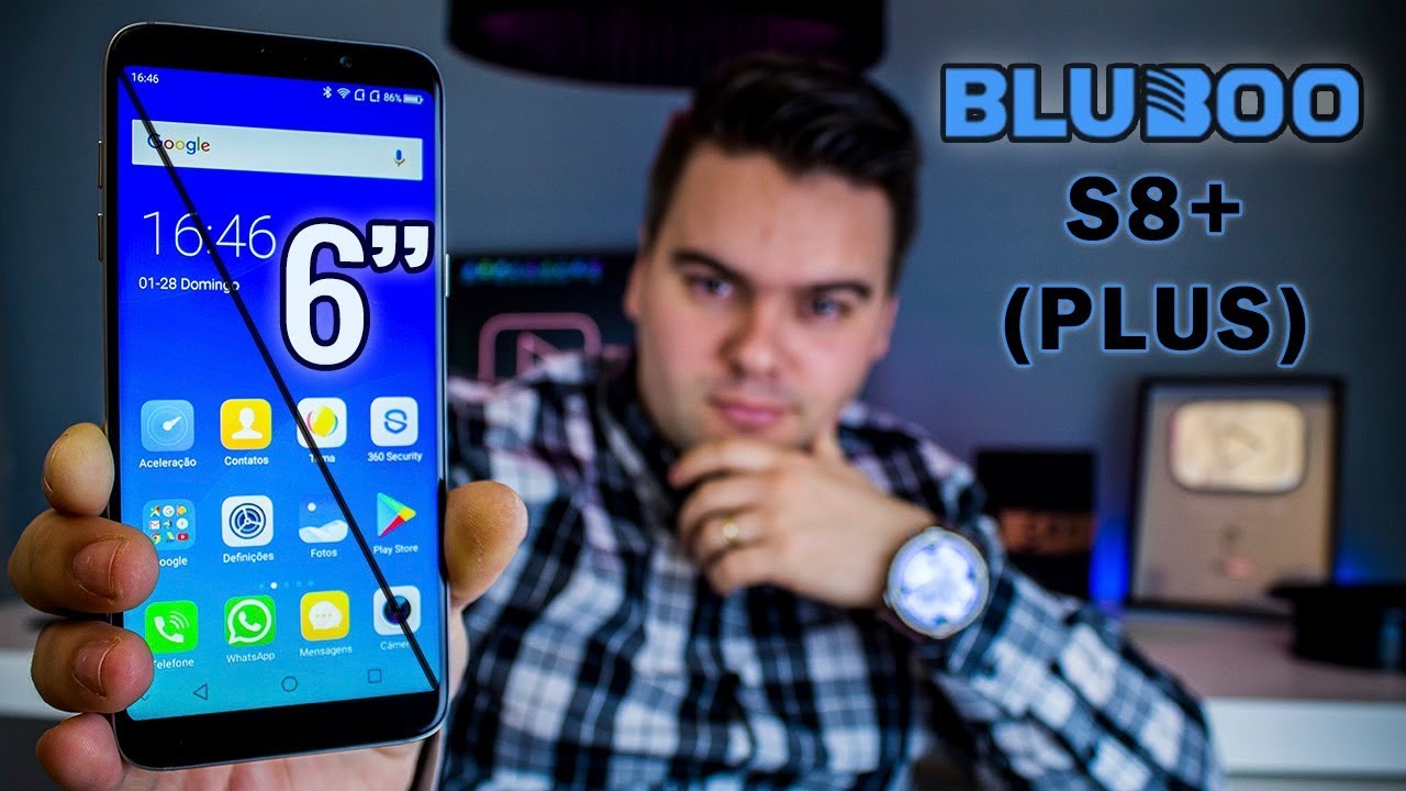 Um S8 por 140€? 😱 Bluboo S8 + Plus || UnBoxing / Primeiras impressões!