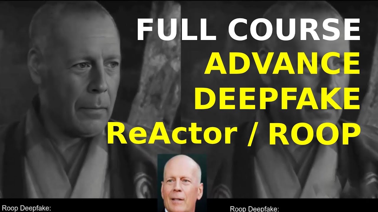 Learn to Make Advance Deepfake with ReActor / Roop - ( FULL COURSE ) | Hitfilm Express