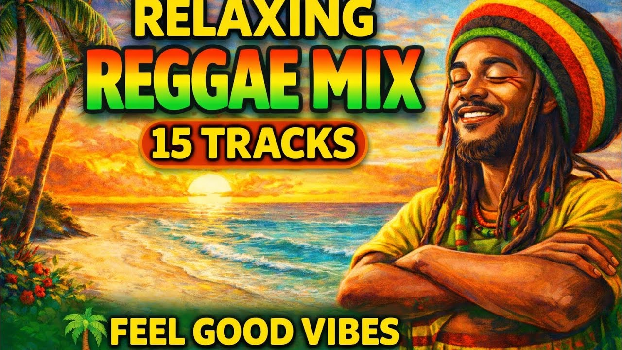 Relaxing Reggae Mix 🌴 15 Tracks | Chill Island Vibes & Positive Energy