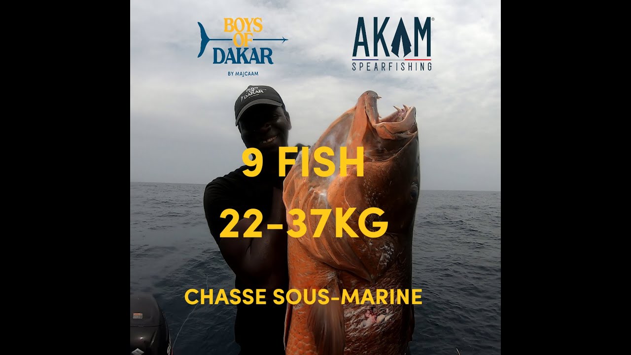 🥇🏆CHASSE SOUS MARINE - 9 POISSONS DE + 22KG - BIG RED SNAPPERS - MAJCAAM - BOYS OF DAKAR - Ep. 173