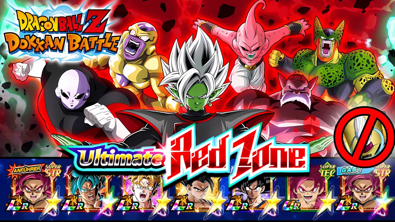 Level 53 - 57: Vegeta's Story Edition - *New* ULTIMATE RED ZONE • DBZ: Dokkan Battle (4K 60FPS)