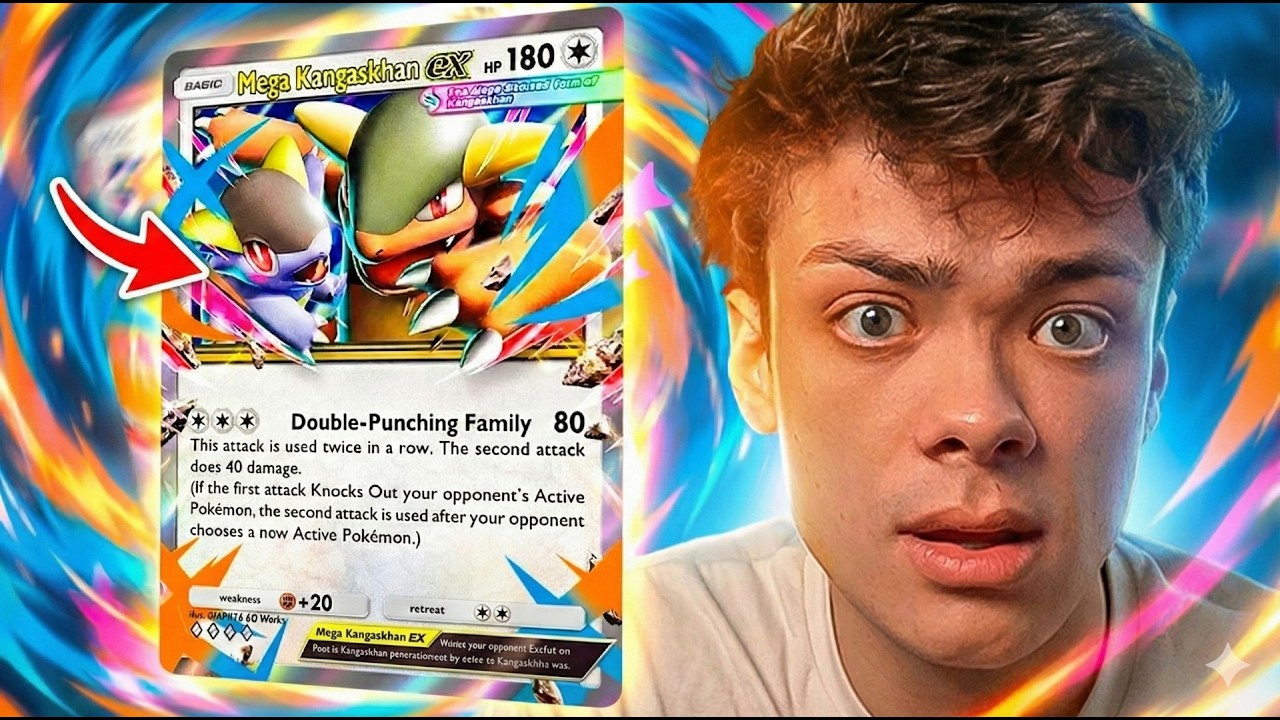 Mega Kangaskhan is DISGUSTING! (TRY THIS) Pokemon TCG Pocket