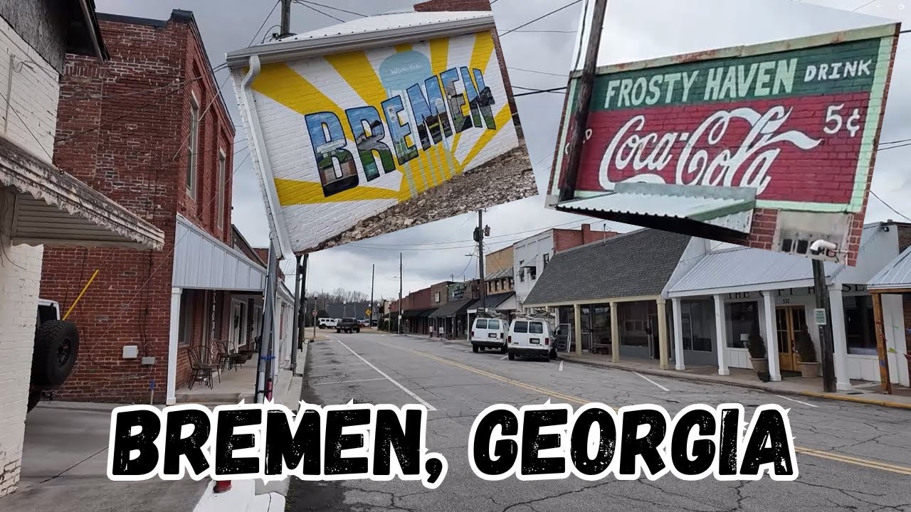 Bremen, Georgia - A Railroad Town Nestled in the LOVELY Georgia Hills!