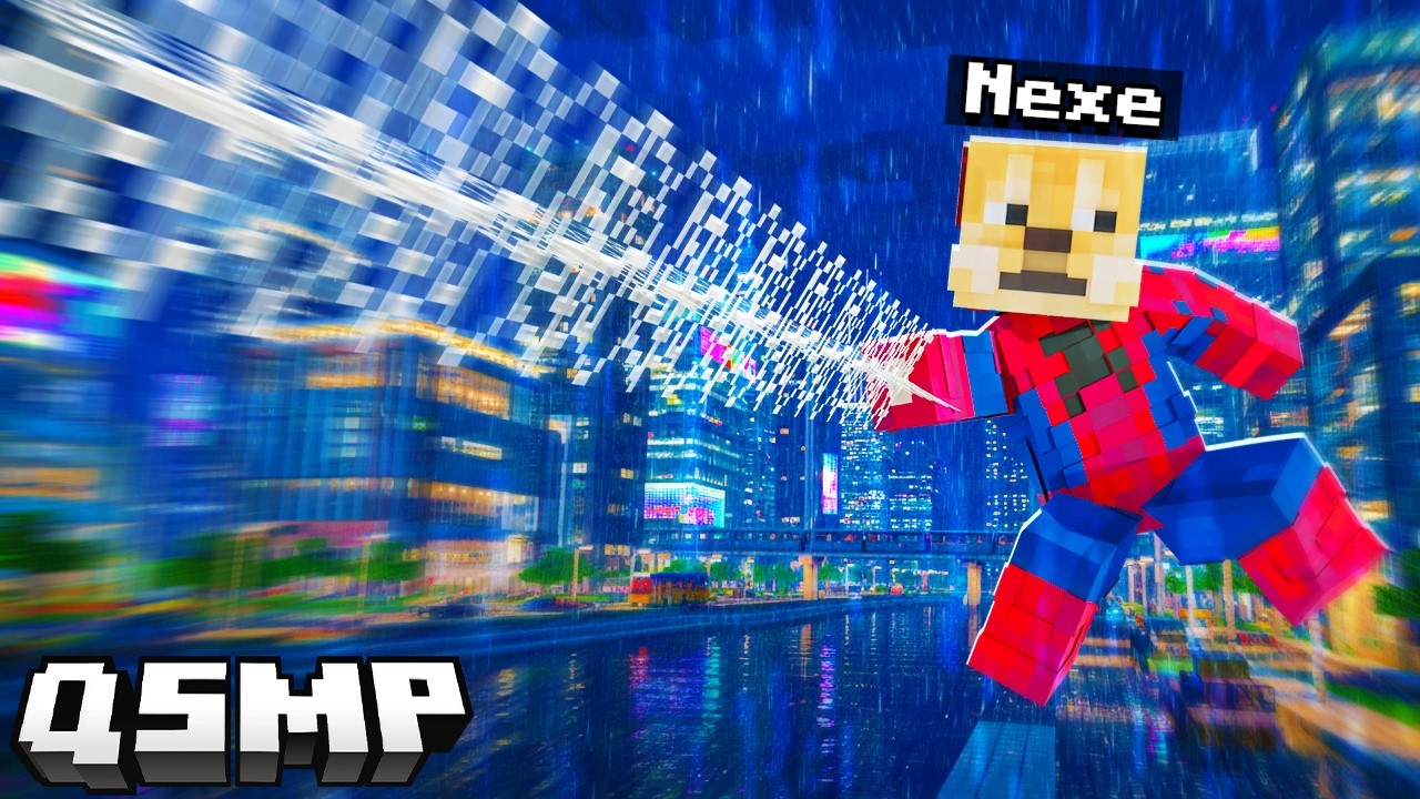 SPIDERMAN na QSMP w MINECRAFT