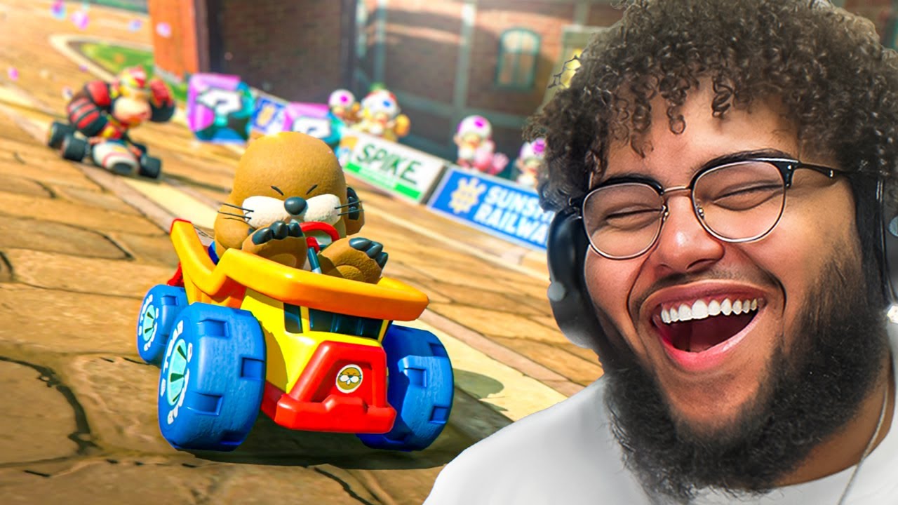 42 MINUTES OF SUFFERING IN MARIO KART WORLDS