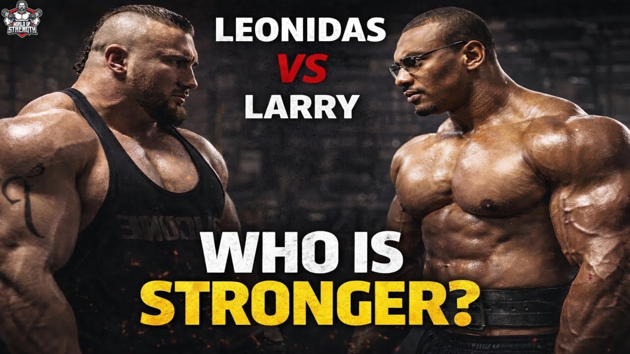 The Ultimate Strength Test   Larry Wheels vs Leonidas Arkona