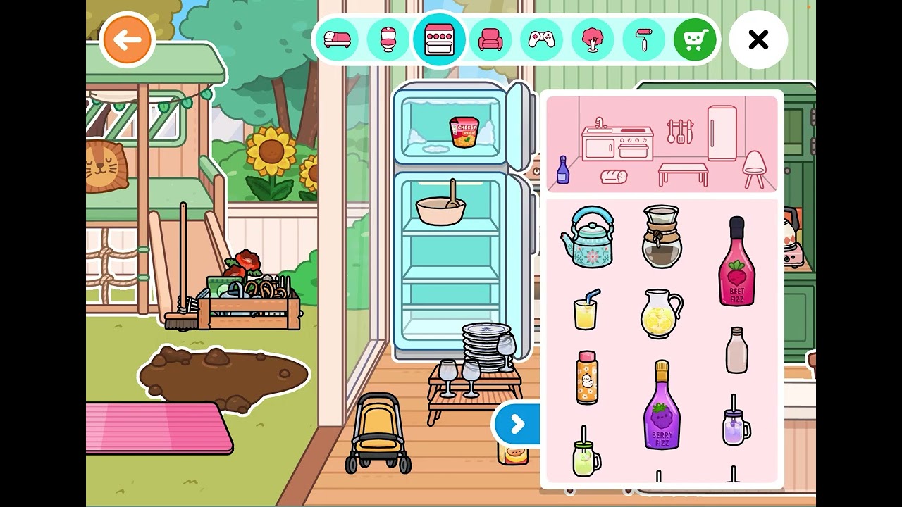 I’m doing a Toca Boca morning routine in my aesthetic house! #tocaboca