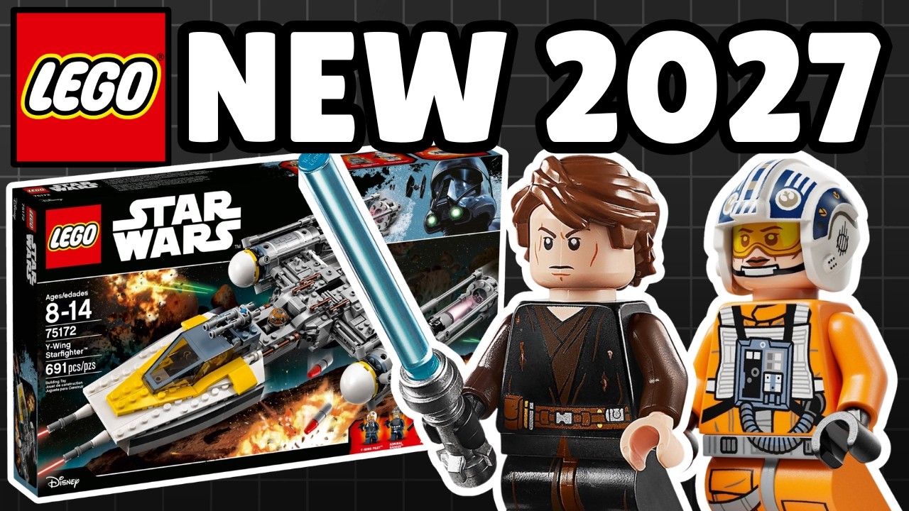 Вся серия Lego Star Wars, которая выйдет в январе 2027 года, просочилась в сеть.