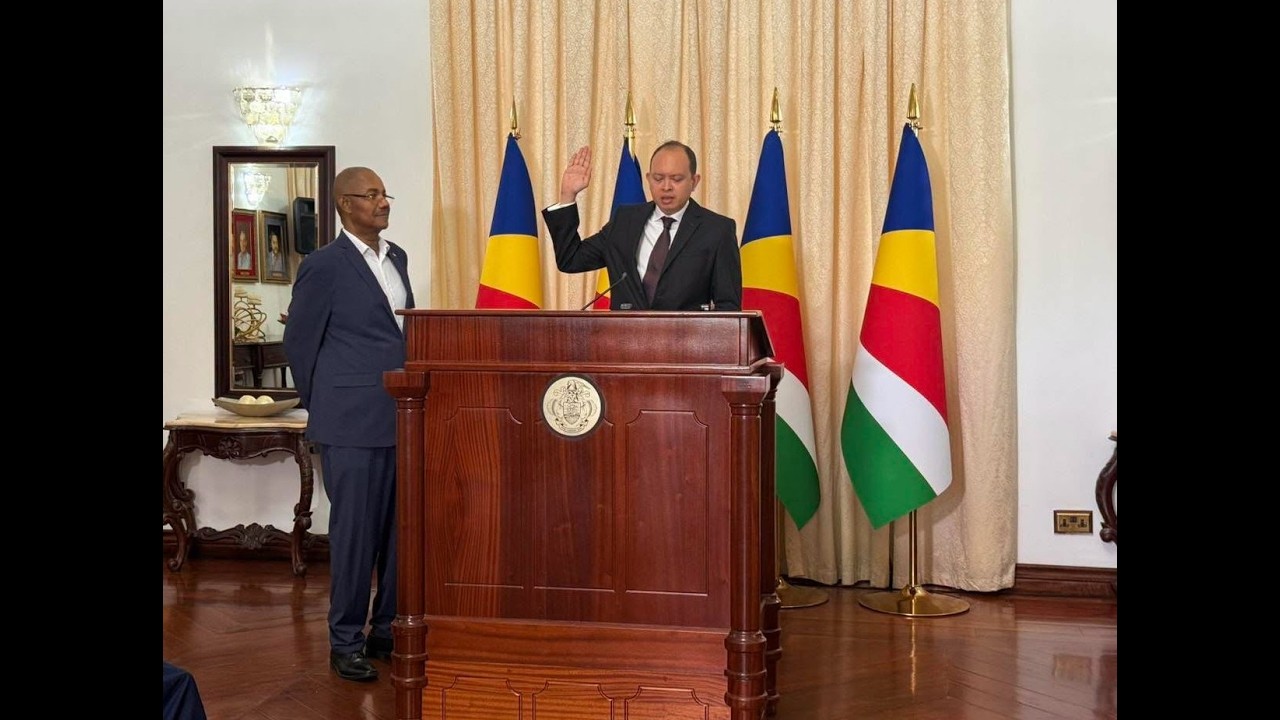 Swearing in Ceremony of the Attorney General - Mr. Divino Sabino