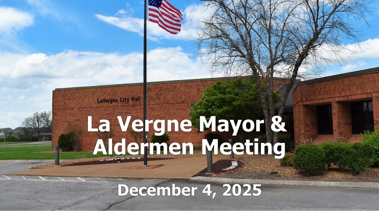 La Vergne Board of Mayor & Aldermen Meeting  (Audio Only) - 12/04/25