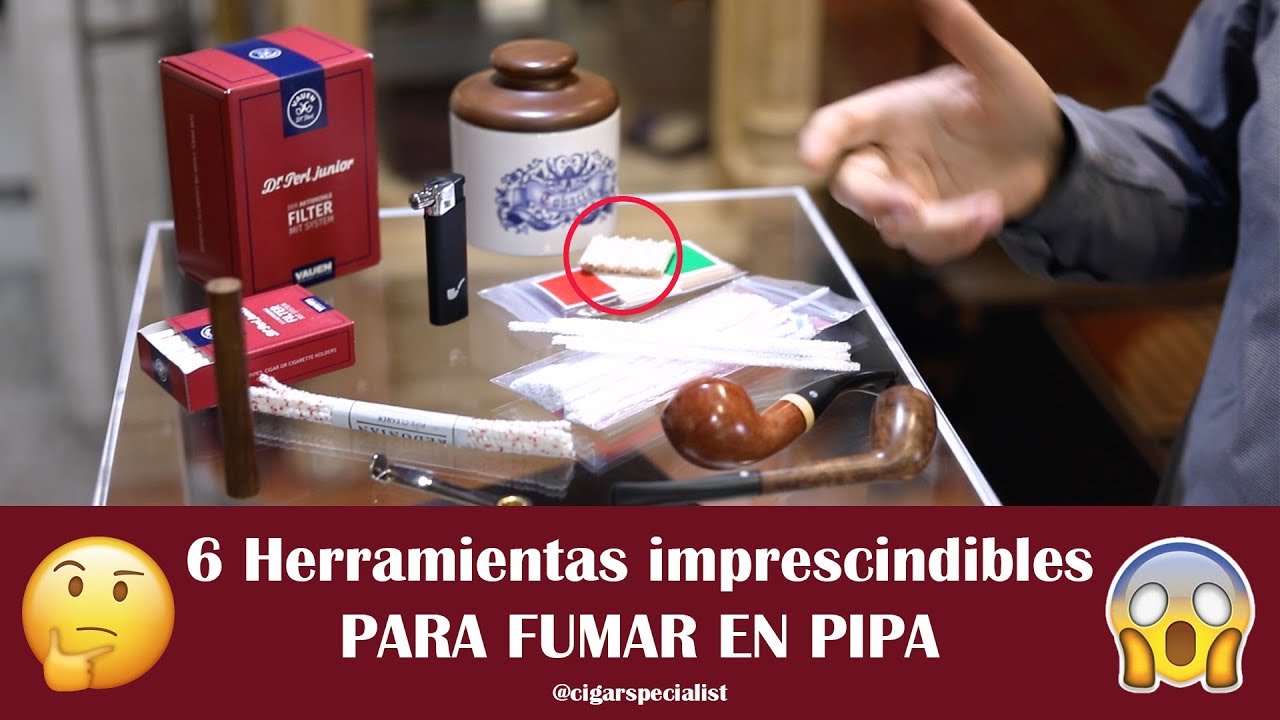 💡 6 herramientas IMPRESCINDIBLES para FUMAR EN PIPA 😎 || Cigar Specialist || El arte de la pipa