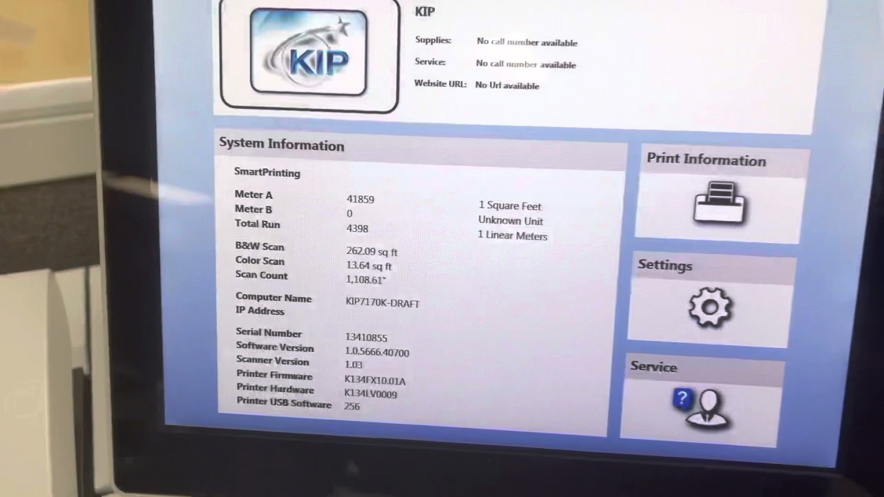 Kip 7170 low meter