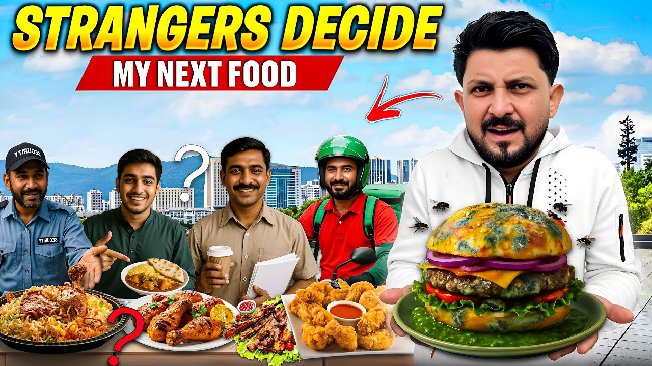 Letting Strangers Decide What i Eat Next 😵