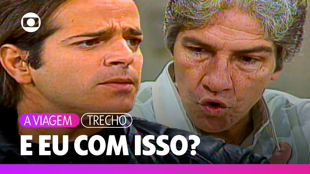 Alberto conta a Tato o que houve com Bia e ele diz que não tem anda com isso! | A Viagem | TV Globo