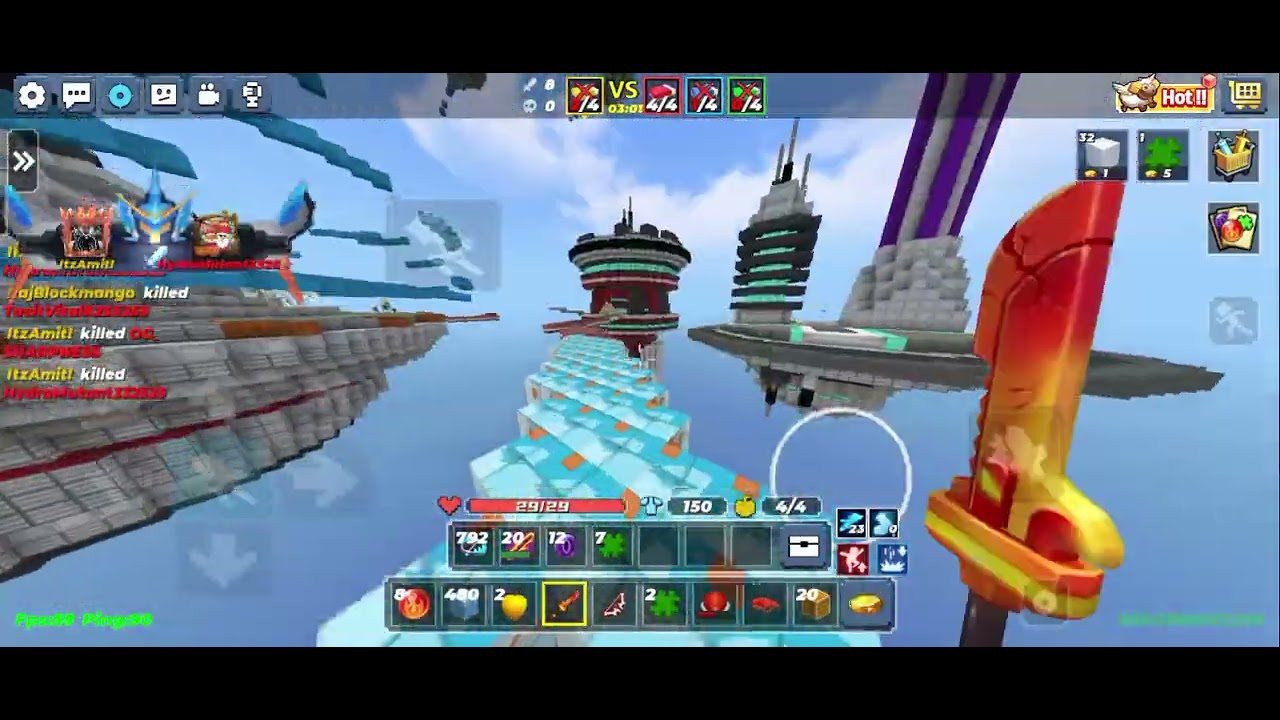 Bed Wars Ranked Match Gameplay [BMGO] #BedWars #BlockmanGo