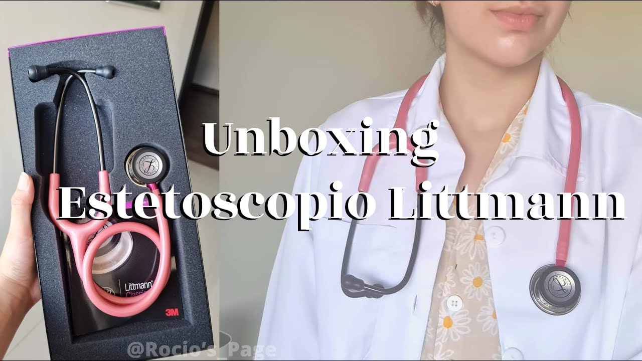 UNBOXING ESTETOSCOPIO LITTMANN CLASIC III 🩺 mi primer estetoscopio🫶🏻