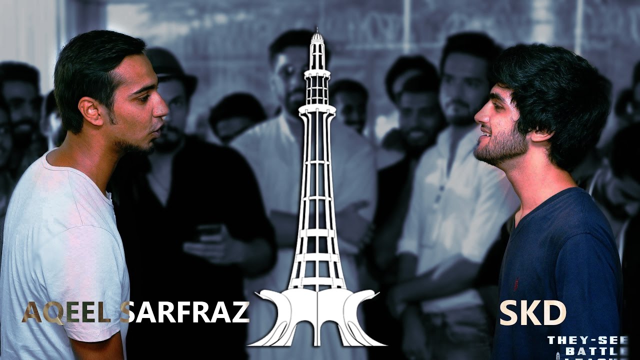 Aqeel Sarfraz vs Sunny Khan Durrani - They-See Battle League(Desi Rap Battle)
