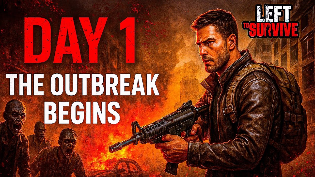 Day 1: The Outbreak Begins | Left to Survive Story Mode | Hindi Gameplay 