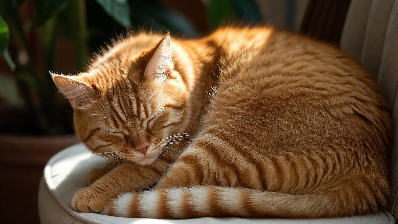 LIVE 🐱 Sleeping Kitten Falling Asleep with Relaxing Piano Music at Night 😴 | Season 5