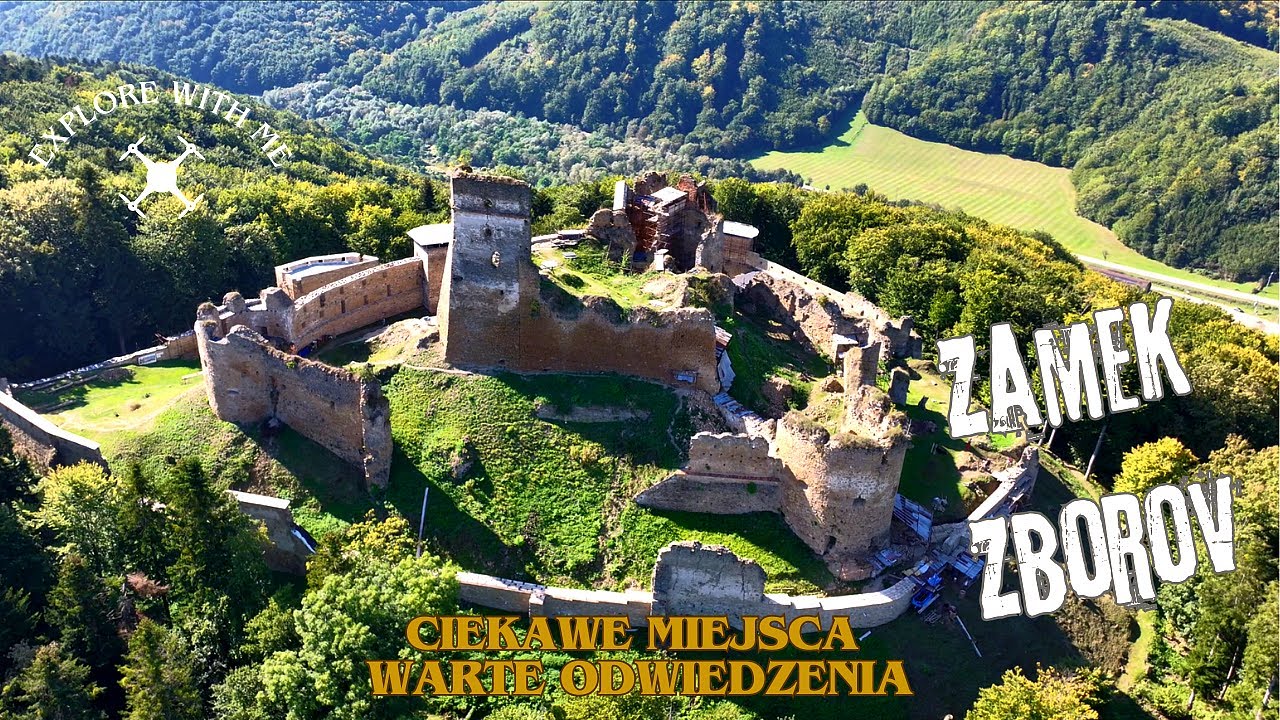 Ciekawe miejsca... Zamek Zborov, Makovica/Słowacja