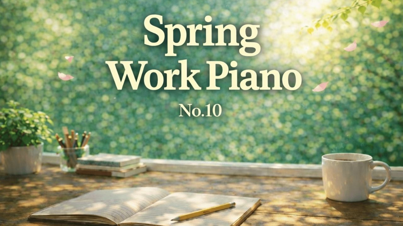 Calm Day Piano No 10 – Spring Work Piano